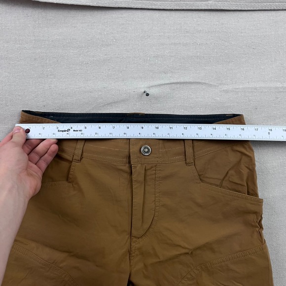 Kuhl Mens Hiking Pants 32x32 Tobacco Brown Technical Outdoor Trekking Trousers - Picture 6 of 7